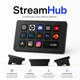 StreamHub Pro Deck OBS & hub USB Gaming