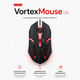 VortexMouse USB Souris Filaire 1600 DPI