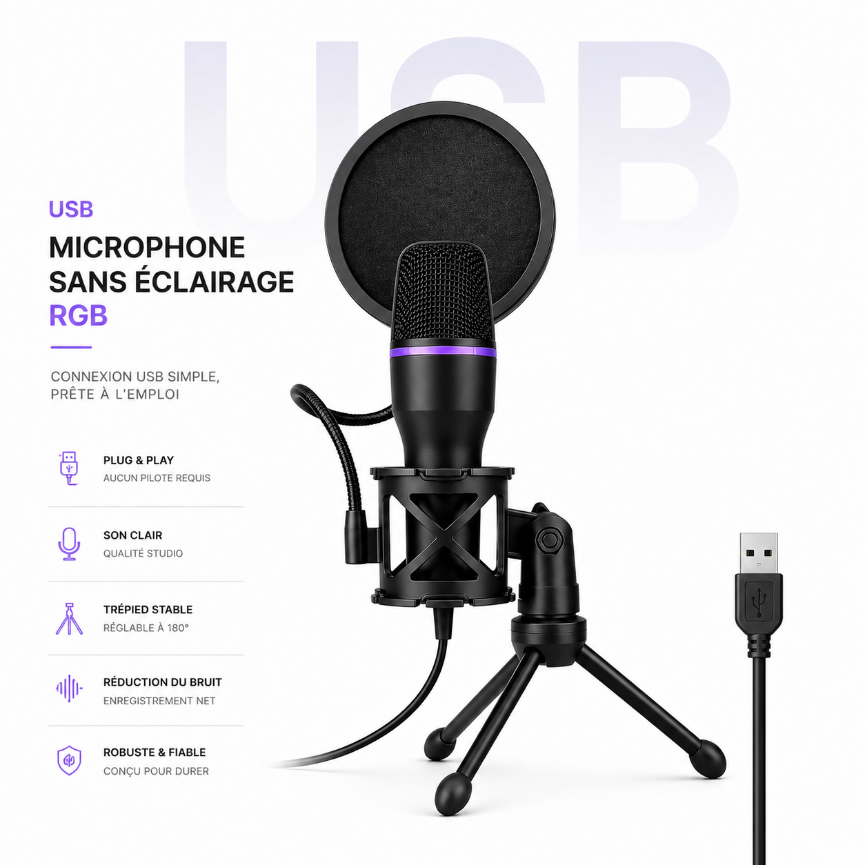 Phantom Pro Micro USB RGB professionnel