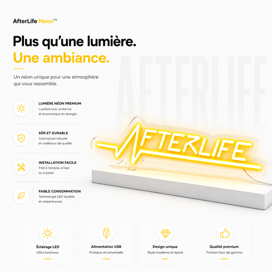 AfterLife Neon™ Néon CyberPunk Ambiance Gaming