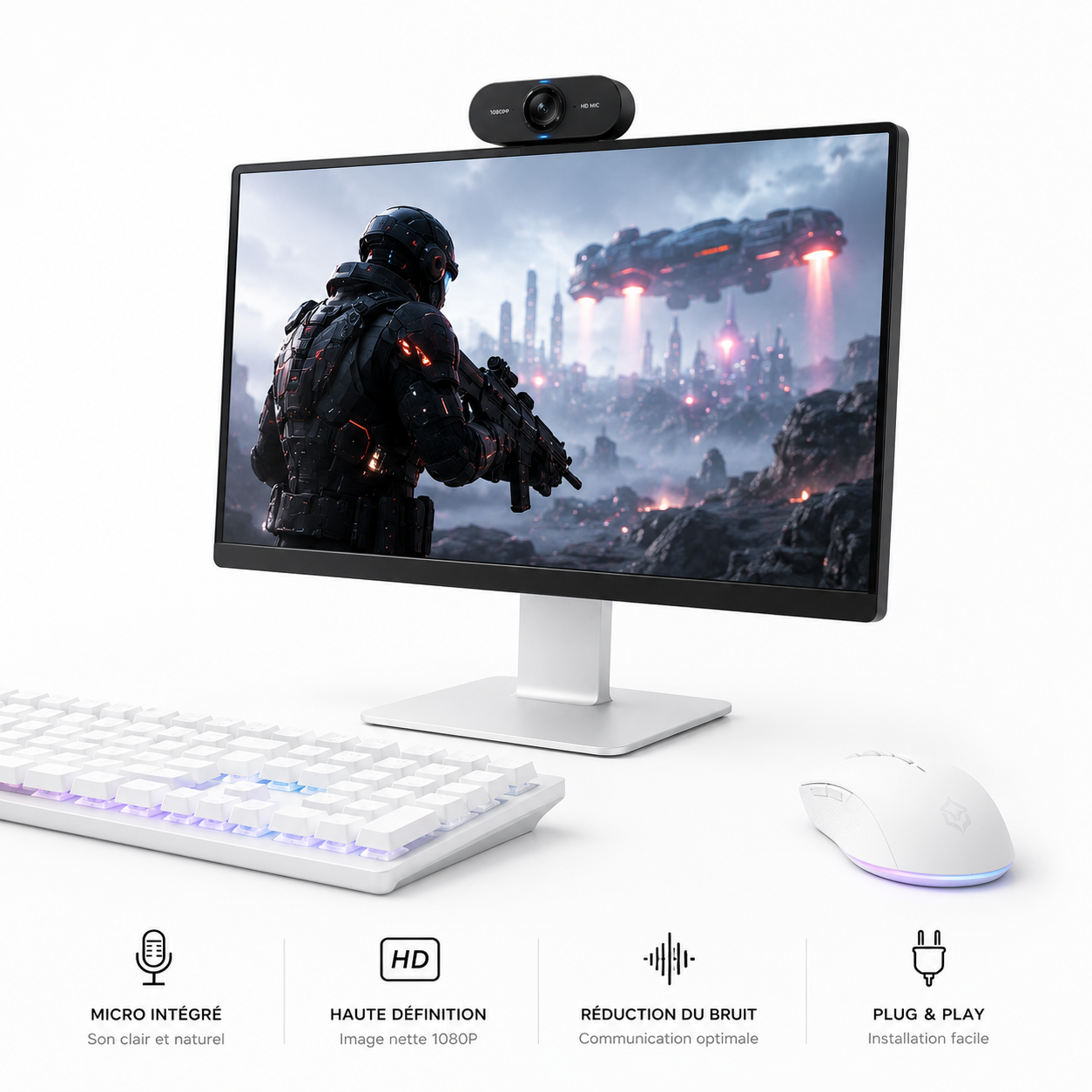 Nebula Vision X Webcam avec Micro
