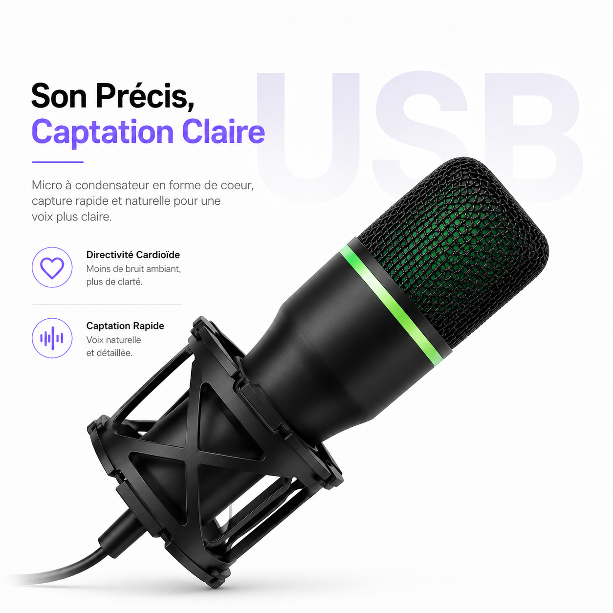 Phantom Pro Micro USB RGB professionnel