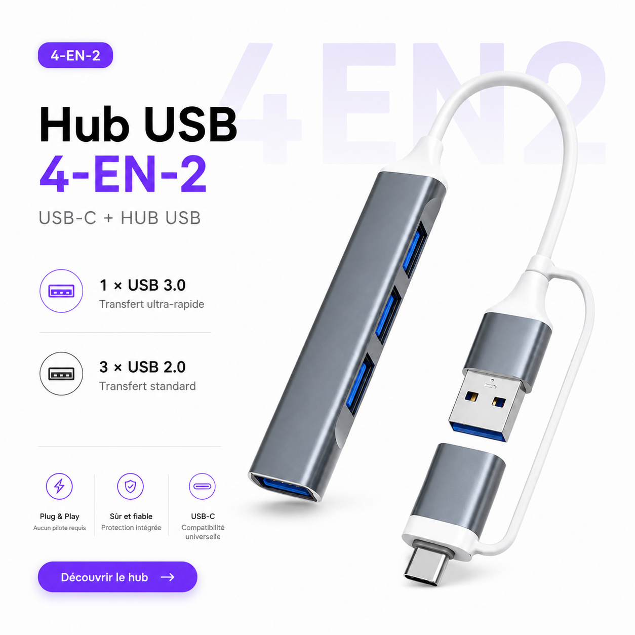 ZeDock Pro Hub USB-C Haute Performance
