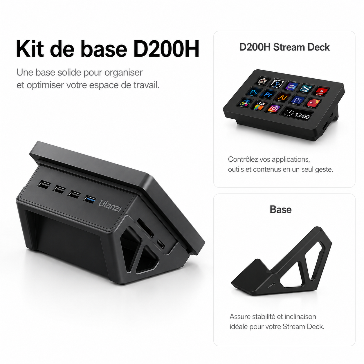 StreamPad 13 Contrôle streaming & OBS