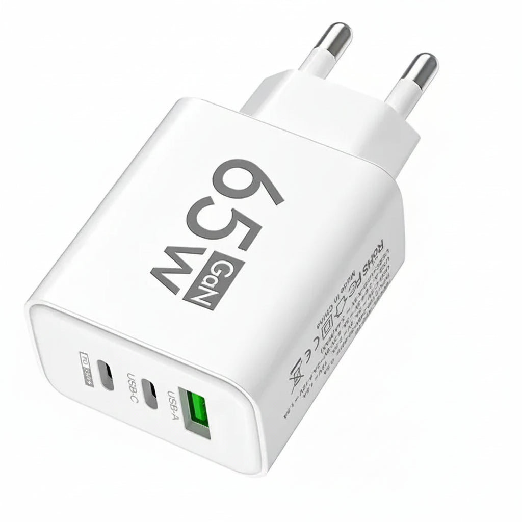 NexaCharge Pro Adaptateur USB-C PD 65W