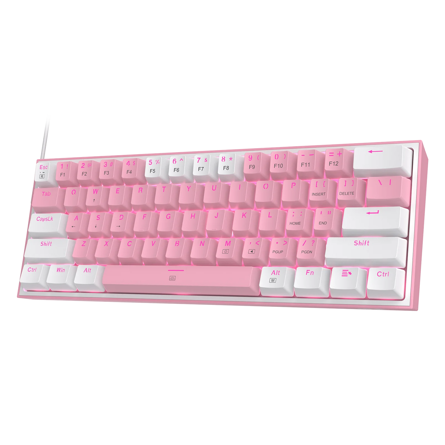 ZeKeyboard K61 Clavier mécanique 60% RGB