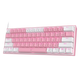 ZeKeyboard K61 Clavier mécanique 60% RGB