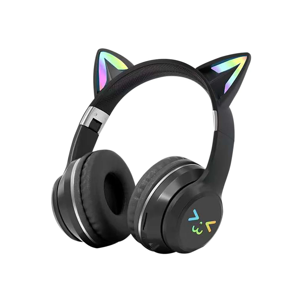 NekoSound RGB Casque Gaming Oreilles de Chat